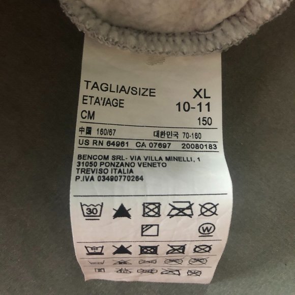 Boys Benetton Hoodie - Picture 3 of 3